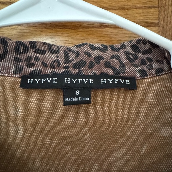 HYFVE Leopard Patchwork Jacket - Picture 2 of 2